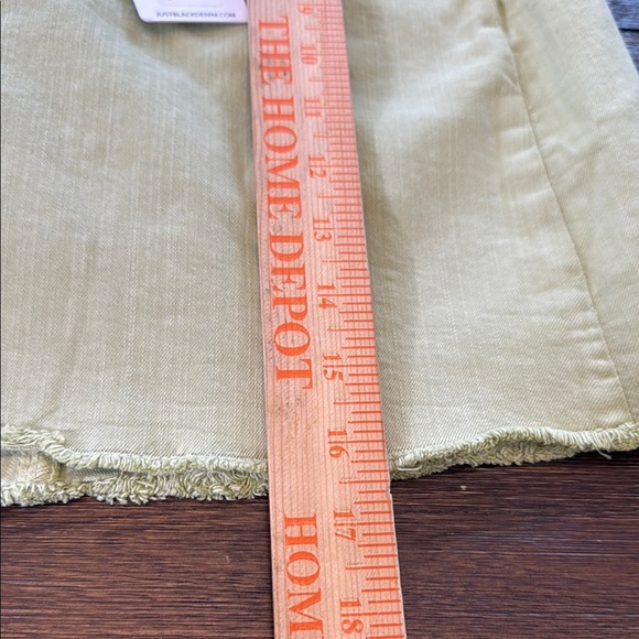 Just Black Denim Button Down A Line Skirt Size Large - Picture 12 of 12